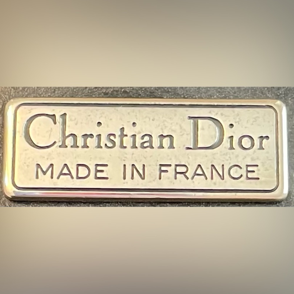 Dior Authentic Vintage Black Leather Crossbody Bag w/ Silver Hardware - Picture 8 of 14